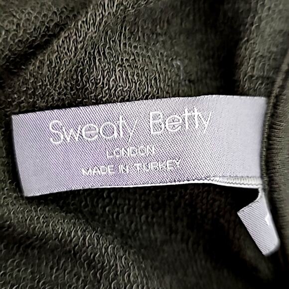 Sweaty Betty London After Class Long Line Round Neck Sweatshirt Woman's Size L - Picture 10 of 12